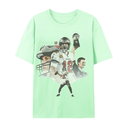 Unisex-Adult Ultra Cotton T-Shirt Graphic Tom Brady 2024 TEE
