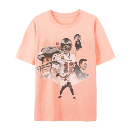 Unisex-Adult Ultra Cotton T-Shirt Graphic Tom Brady 2024 TEE