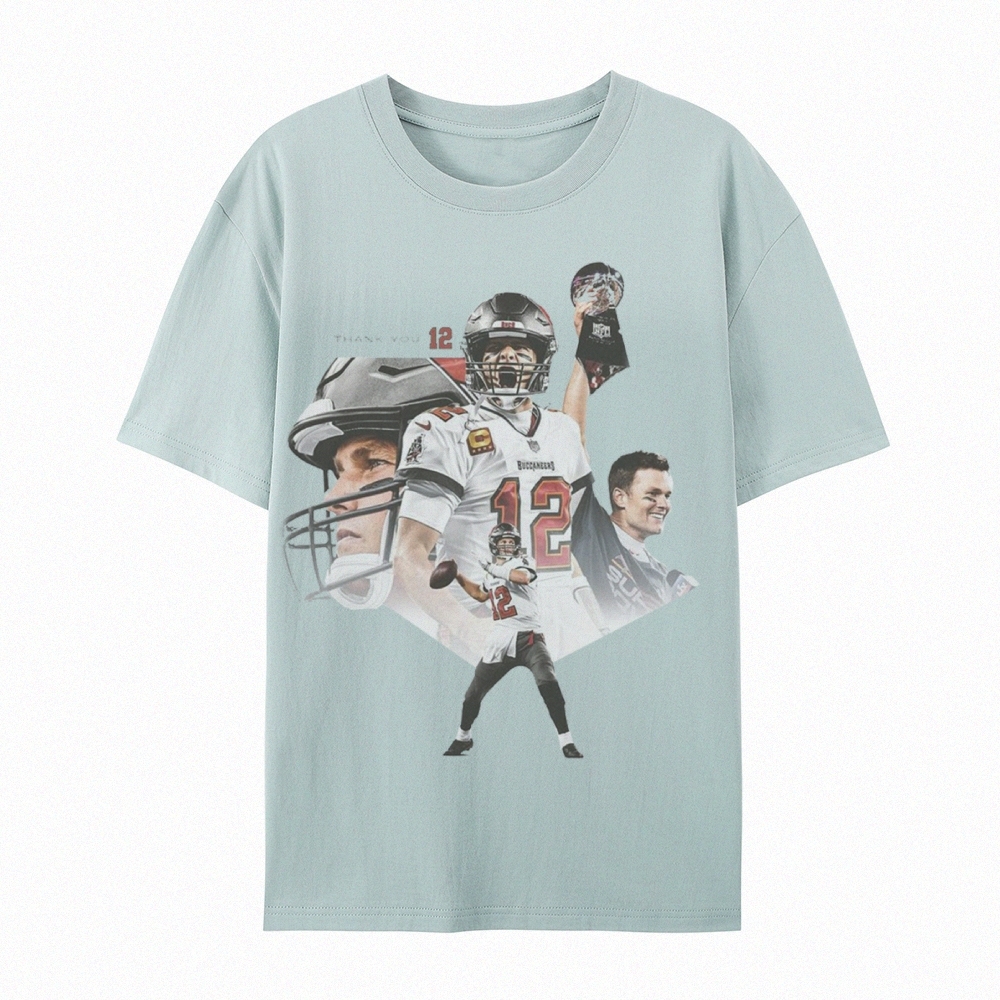 Unisex-Adult Ultra Cotton T-Shirt Graphic Tom Brady 2024 TEE