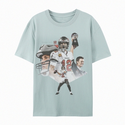 Unisex-Adult Ultra Cotton T-Shirt Graphic Tom Brady 2024 TEE