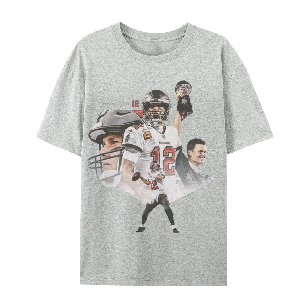 Unisex-Adult Ultra Cotton T-Shirt Graphic Tom Brady 2024 TEE