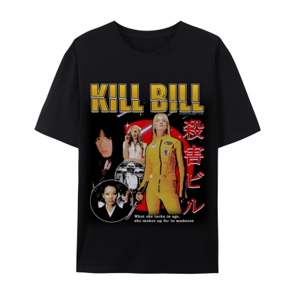 Unisex-Adult Ultra Cotton T-Shirt Graphic KILL BILL TEE