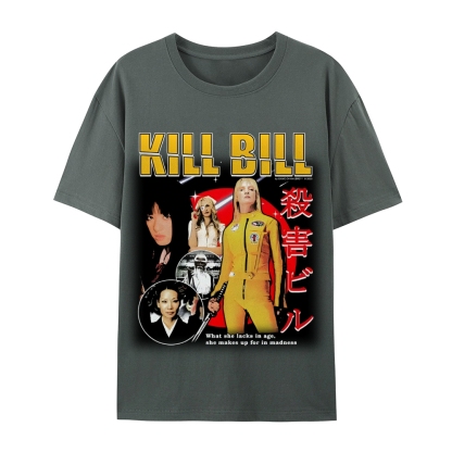 Unisex-Adult Ultra Cotton T-Shirt Graphic KILL BILL TEE