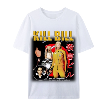 Unisex-Adult Ultra Cotton T-Shirt Graphic KILL BILL TEE