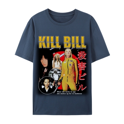 Unisex-Adult Ultra Cotton T-Shirt Graphic KILL BILL TEE