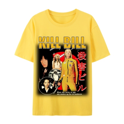 Unisex-Adult Ultra Cotton T-Shirt Graphic KILL BILL TEE