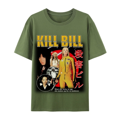 Unisex-Adult Ultra Cotton T-Shirt Graphic KILL BILL TEE