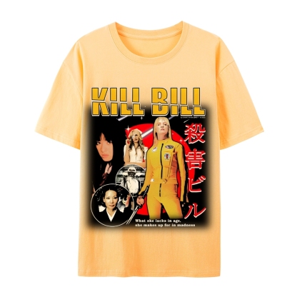 Unisex-Adult Ultra Cotton T-Shirt Graphic KILL BILL TEE