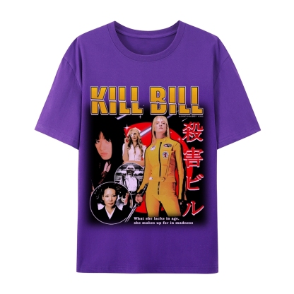 Unisex-Adult Ultra Cotton T-Shirt Graphic KILL BILL TEE