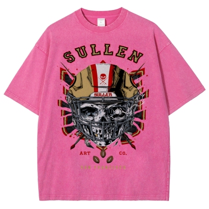 Unisex Fit Washed T-Shirt Graphic SULLEN SAN FRANCISCO TEE