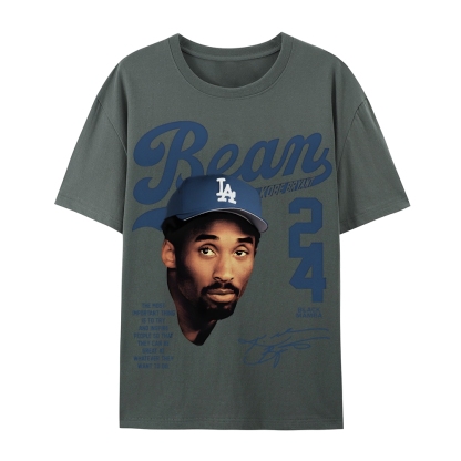 Kobe Bryant 24 Tee Mamba Mentality Unisex Cotton T-shirts