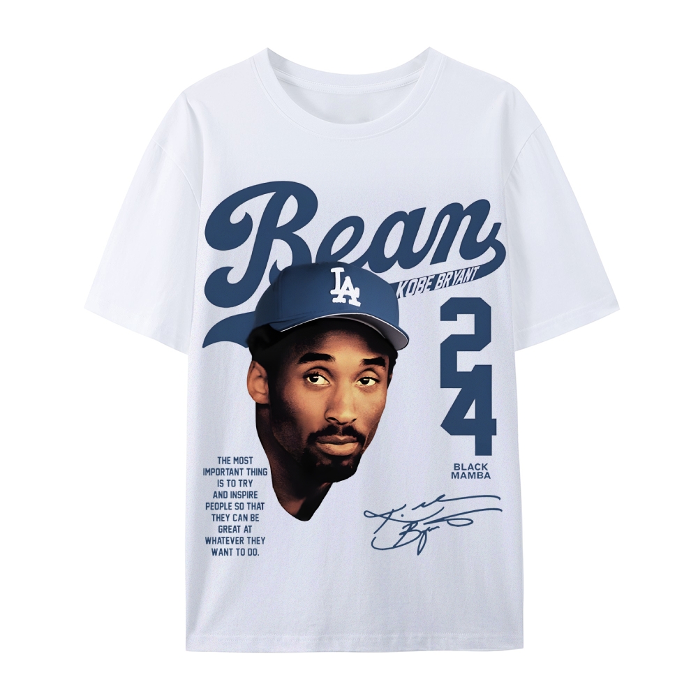Kobe Bryant 24 Tee Mamba Mentality Unisex Cotton T-shirts