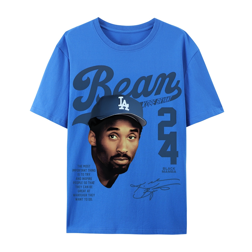 Kobe Bryant 24 Tee Mamba Mentality Unisex Cotton T-shirts