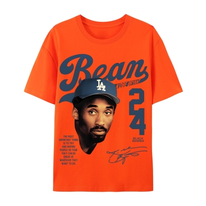 Kobe Bryant 24 Tee Mamba Mentality Unisex Cotton T-shirts