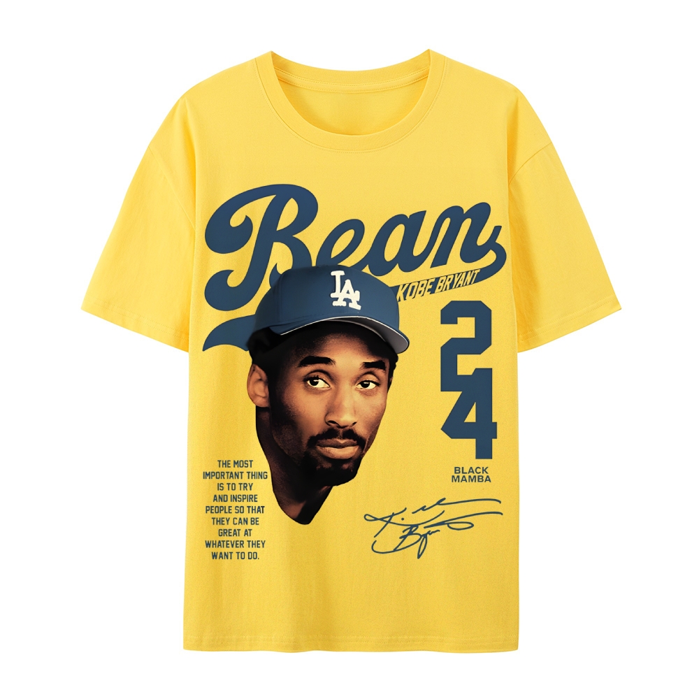 Kobe Bryant 24 Tee Mamba Mentality Unisex Cotton T-shirts