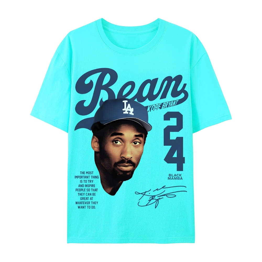 Kobe Bryant 24 Tee Mamba Mentality Unisex Cotton T-shirts