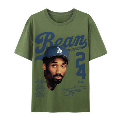 Kobe Bryant 24 Tee Mamba Mentality Unisex Cotton T-shirts