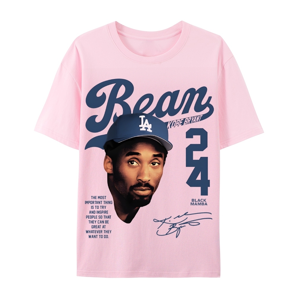 Kobe Bryant 24 Tee Mamba Mentality Unisex Cotton T-shirts