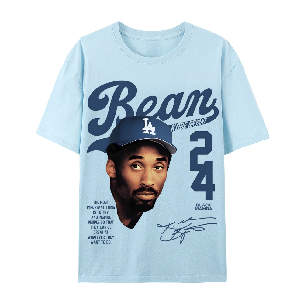 Kobe Bryant 24 Tee Mamba Mentality Unisex Cotton T-shirts