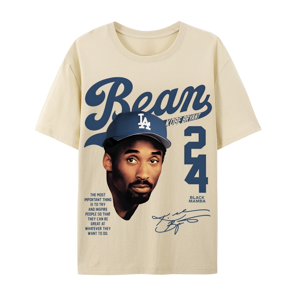 Kobe Bryant 24 Tee Mamba Mentality Unisex Cotton T-shirts