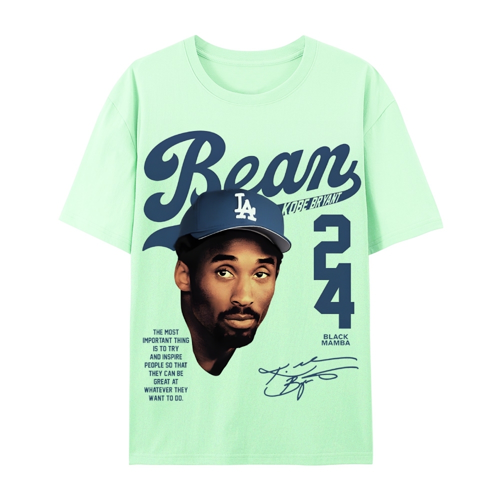 Kobe Bryant 24 Tee Mamba Mentality Unisex Cotton T-shirts