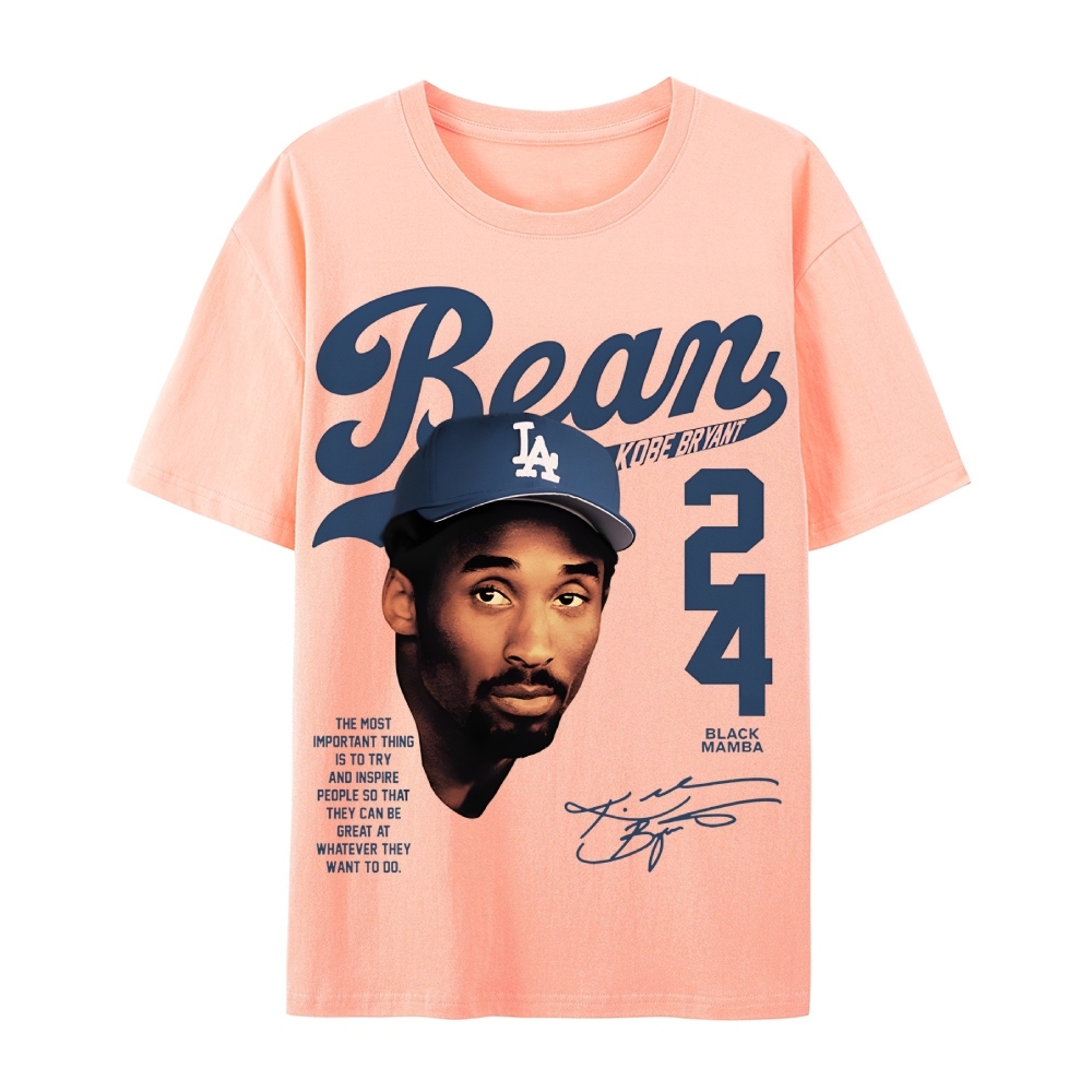 Kobe Bryant 24 Tee Mamba Mentality Unisex Cotton T-shirts