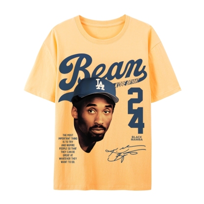 Kobe Bryant 24 Tee Mamba Mentality Unisex Cotton T-shirts