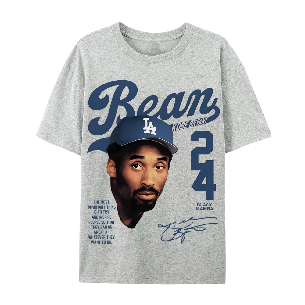 Kobe Bryant 24 Tee Mamba Mentality Unisex Cotton T-shirts