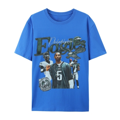 Casual Short Sleeve T-Shirt  Philadelphia Eagles TEE