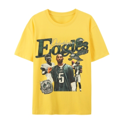 Casual Short Sleeve T-Shirt  Philadelphia Eagles TEE