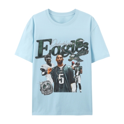 Casual Short Sleeve T-Shirt  Philadelphia Eagles TEE