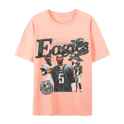 Casual Short Sleeve T-Shirt  Philadelphia Eagles TEE