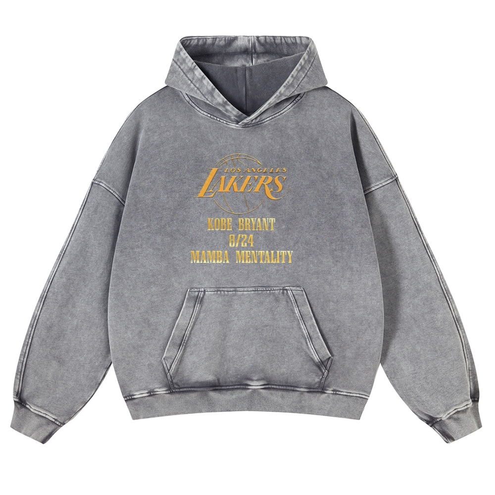 MAMBA KOBE Casual Washed Hoodie