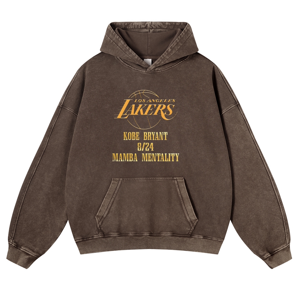 MAMBA KOBE Casual Washed Hoodie