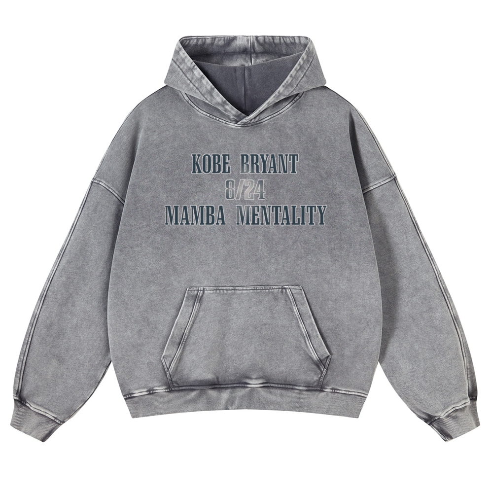 USA 10 KOBE Casual Washed Hoodie