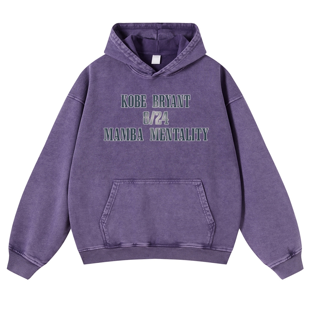 USA 10 KOBE Casual Washed Hoodie