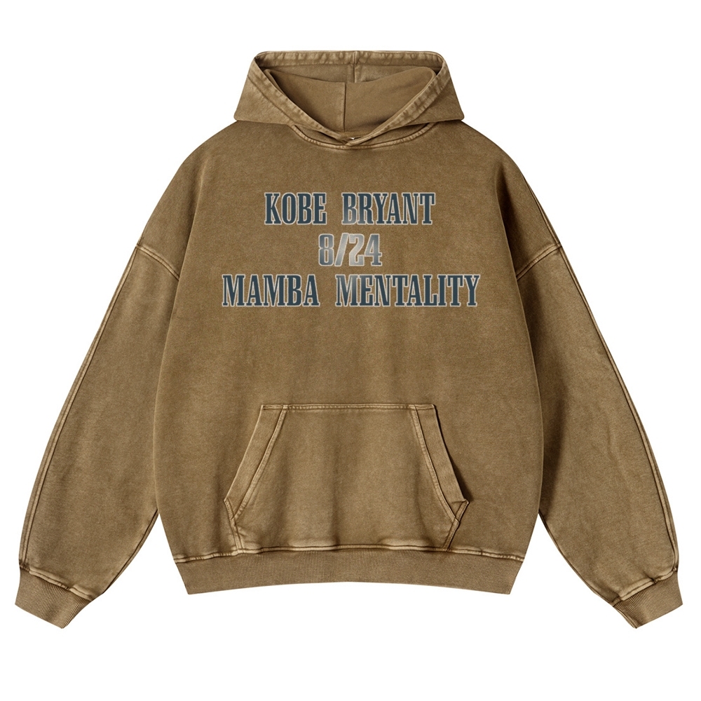 USA 10 KOBE Casual Washed Hoodie
