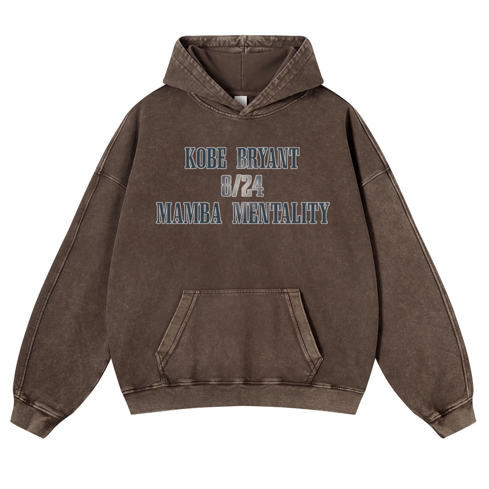 USA 10 KOBE Casual Washed Hoodie