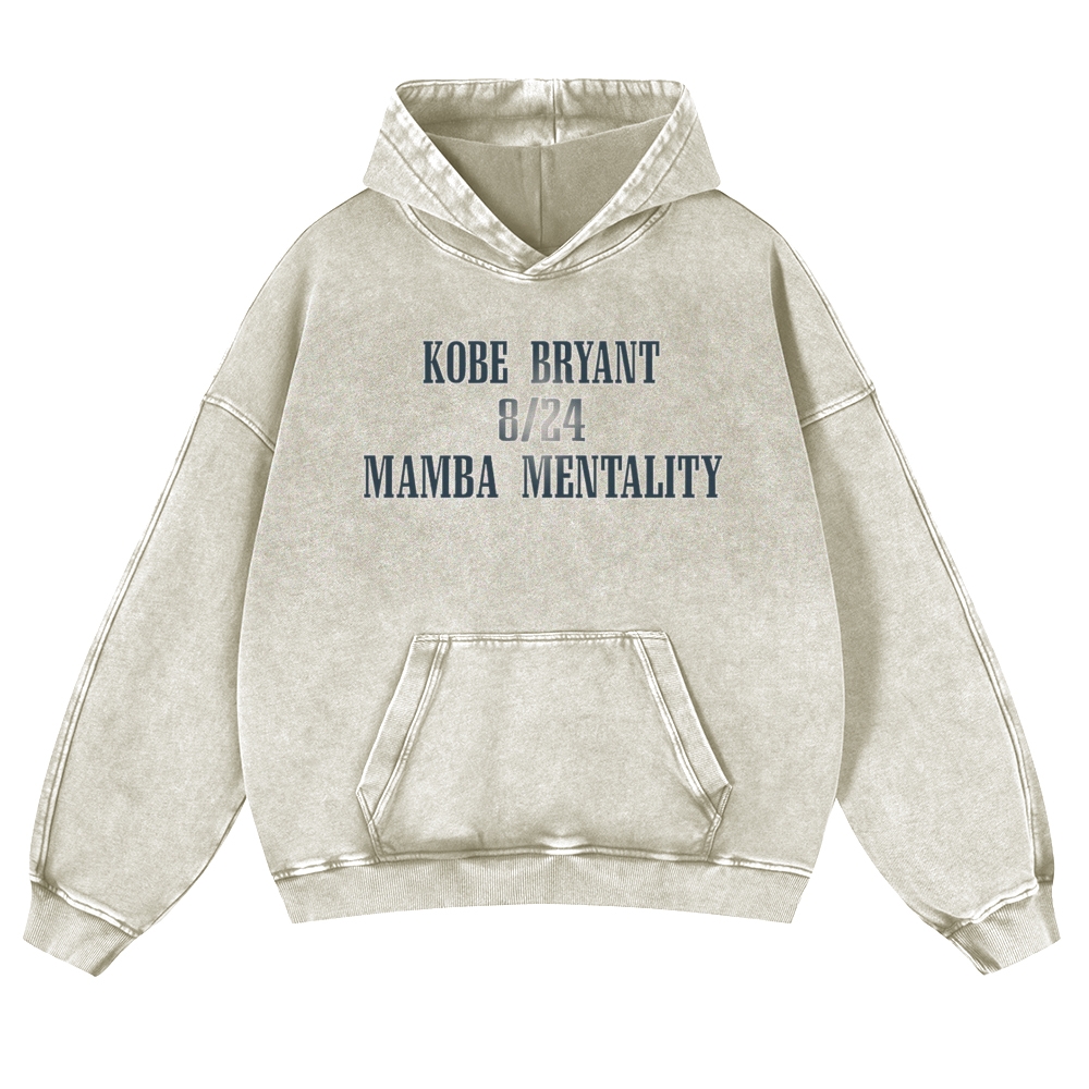 USA 10 KOBE Casual Washed Hoodie