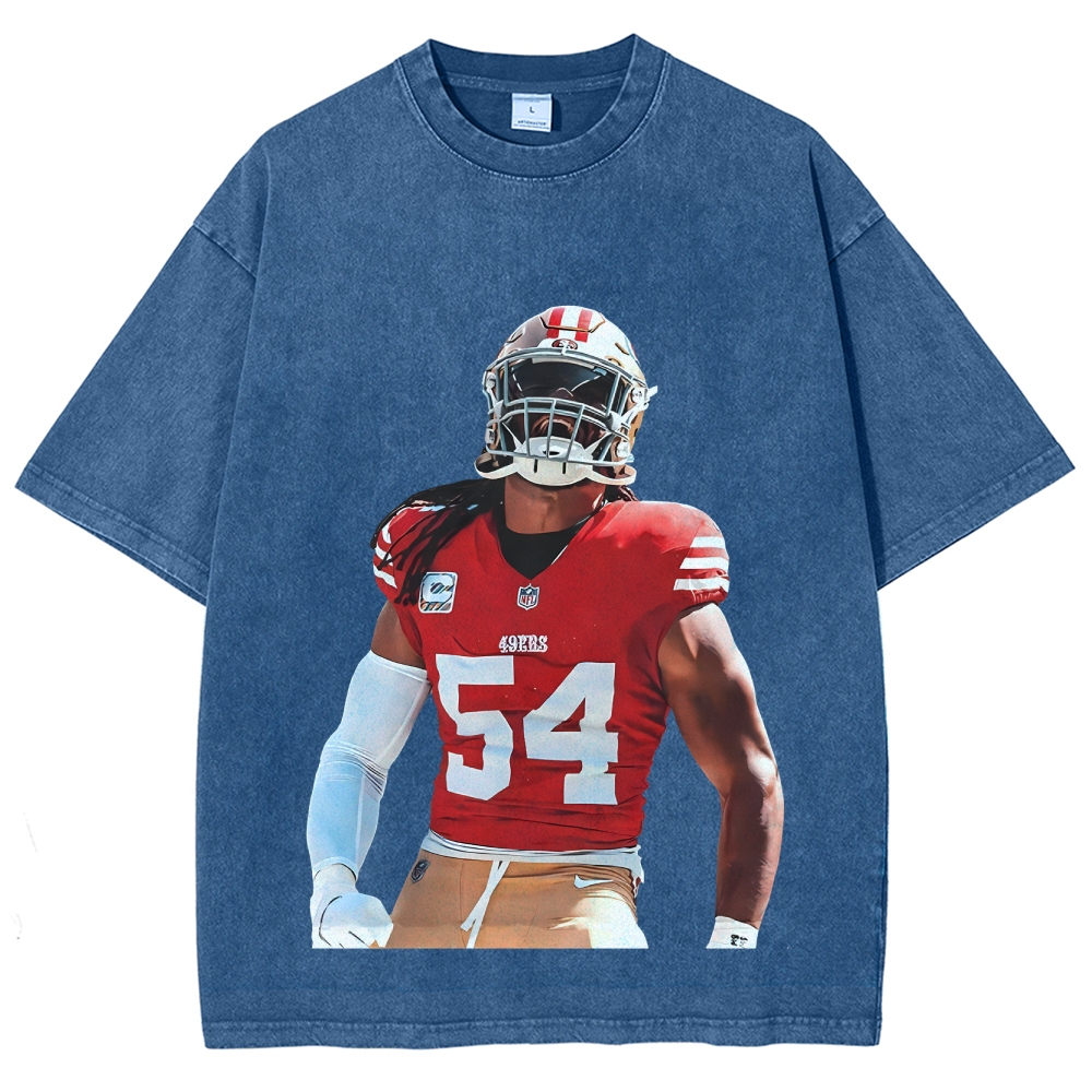 Vintage Style Unisex-Adult Cotton TEE | FRED WARNER 9.20