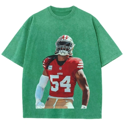 Vintage Style Unisex-Adult Cotton TEE | FRED WARNER 9.20