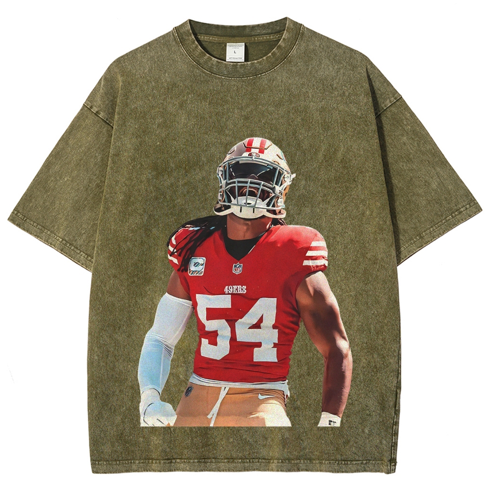 Vintage Style Unisex-Adult Cotton TEE | FRED WARNER 9.20