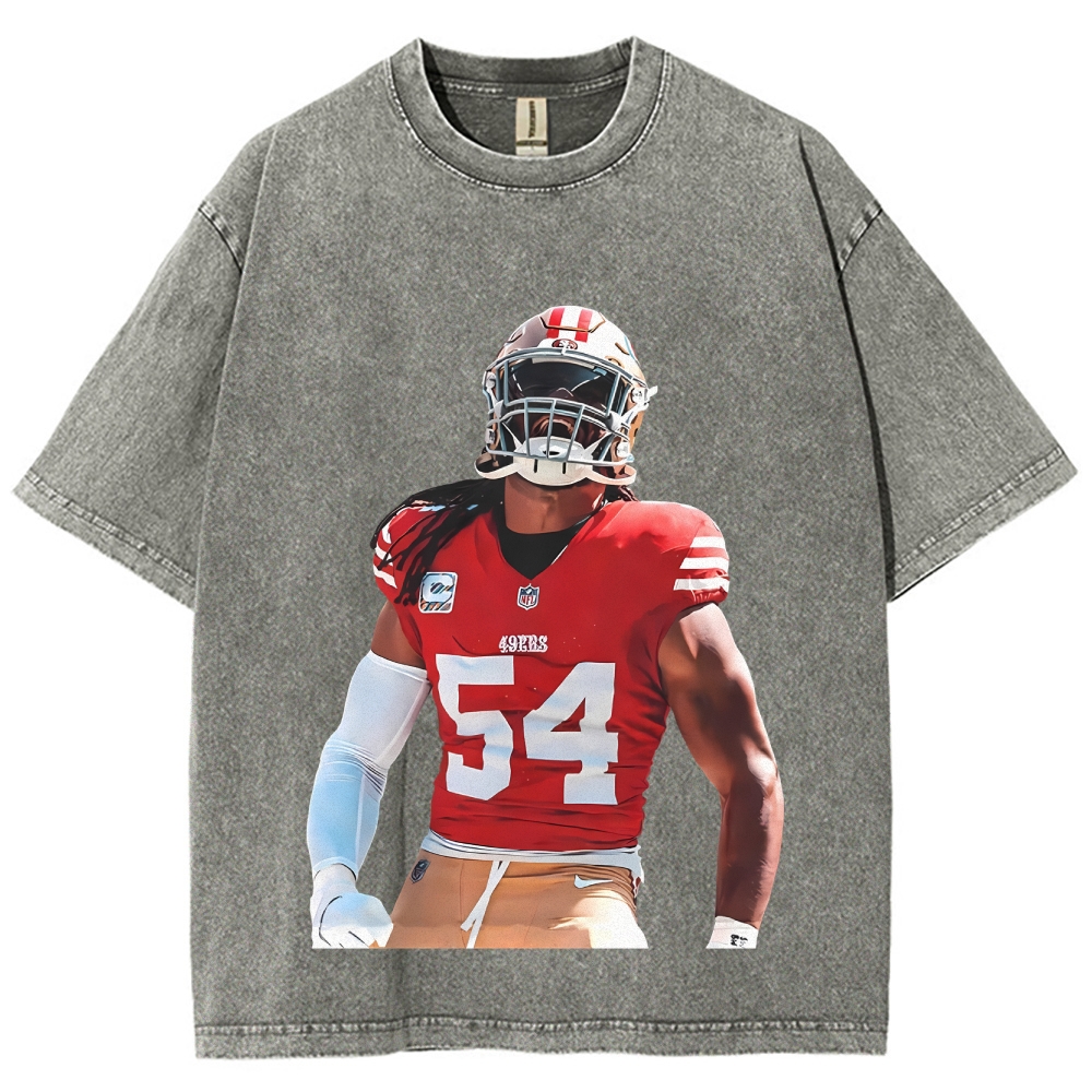 Vintage Style Unisex-Adult Cotton TEE | FRED WARNER 9.20