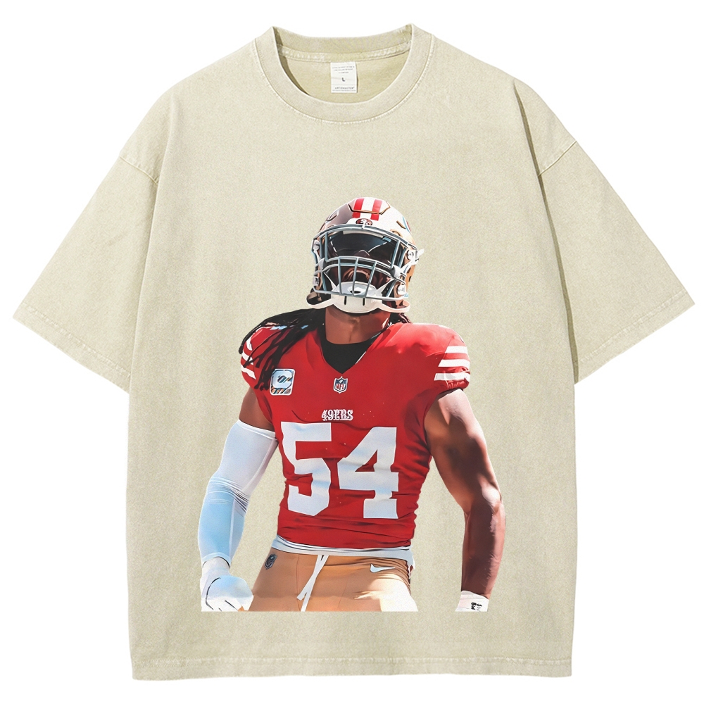 Vintage Style Unisex-Adult Cotton TEE | FRED WARNER 9.20