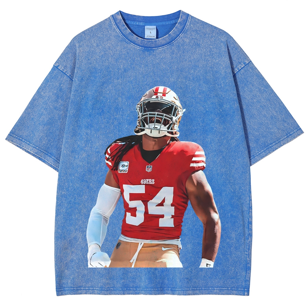 Vintage Style Unisex-Adult Cotton TEE | FRED WARNER 9.20