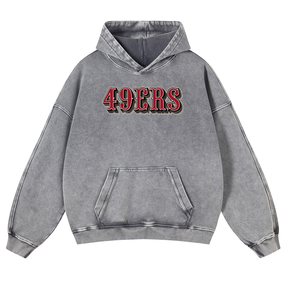 Casual Washed Hoodie