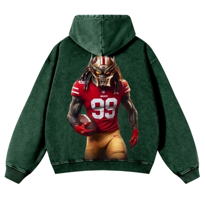 Casual Washed Hoodie