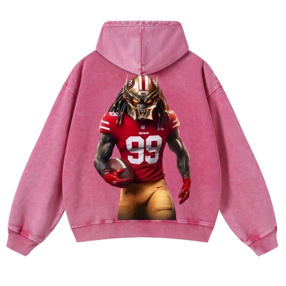 Casual Washed Hoodie