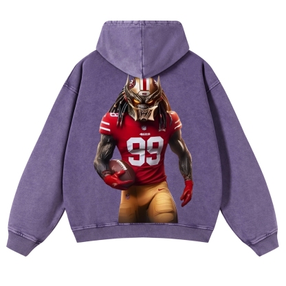 Casual Washed Hoodie