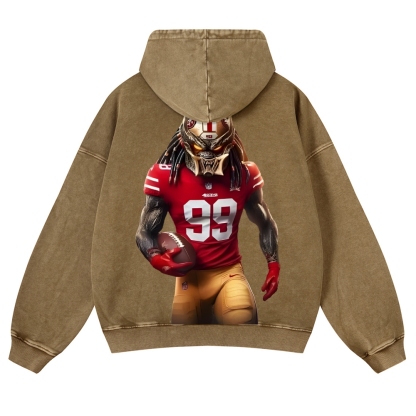 Casual Washed Hoodie